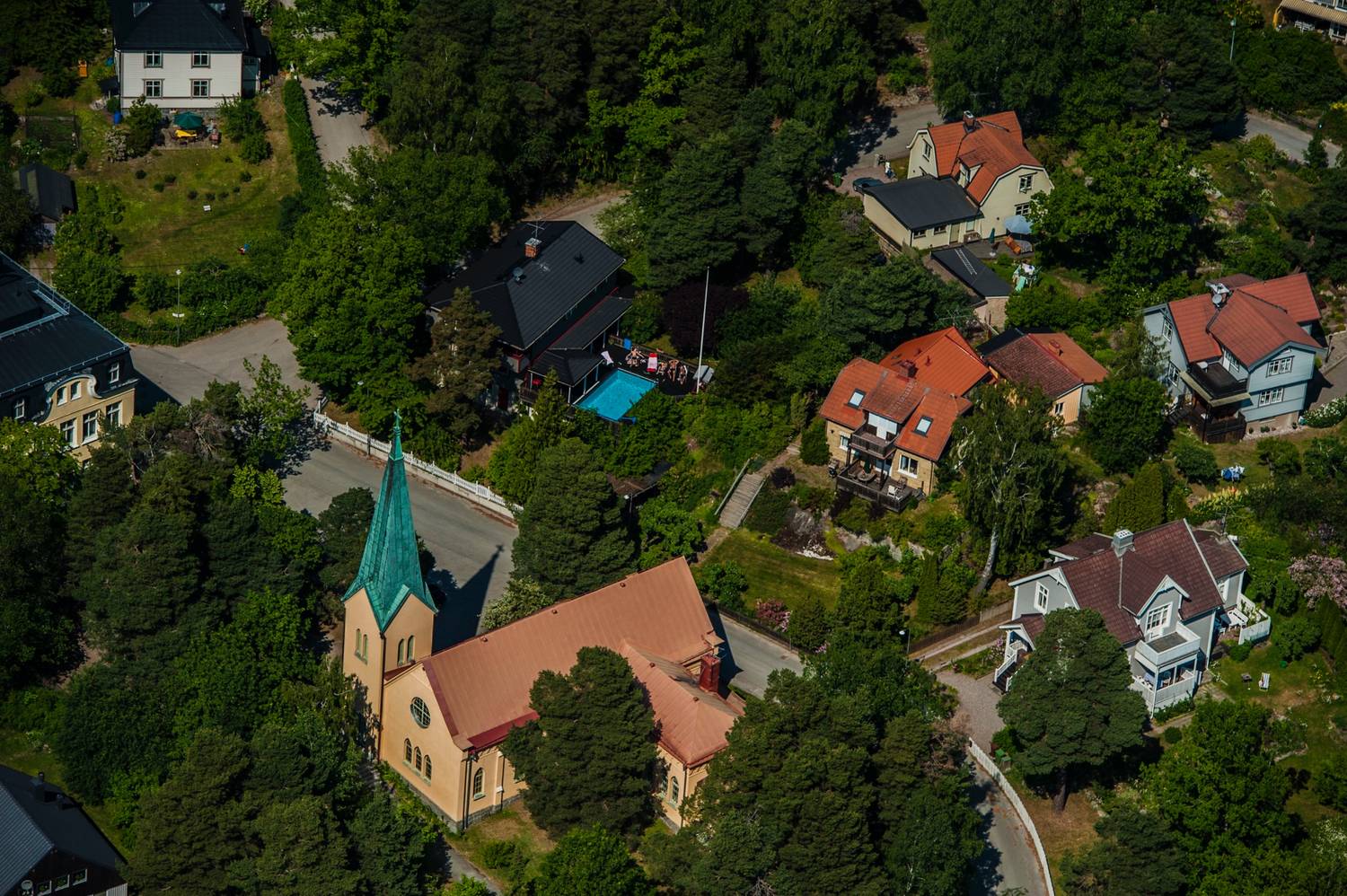 Balkonginglasning i Duvbo