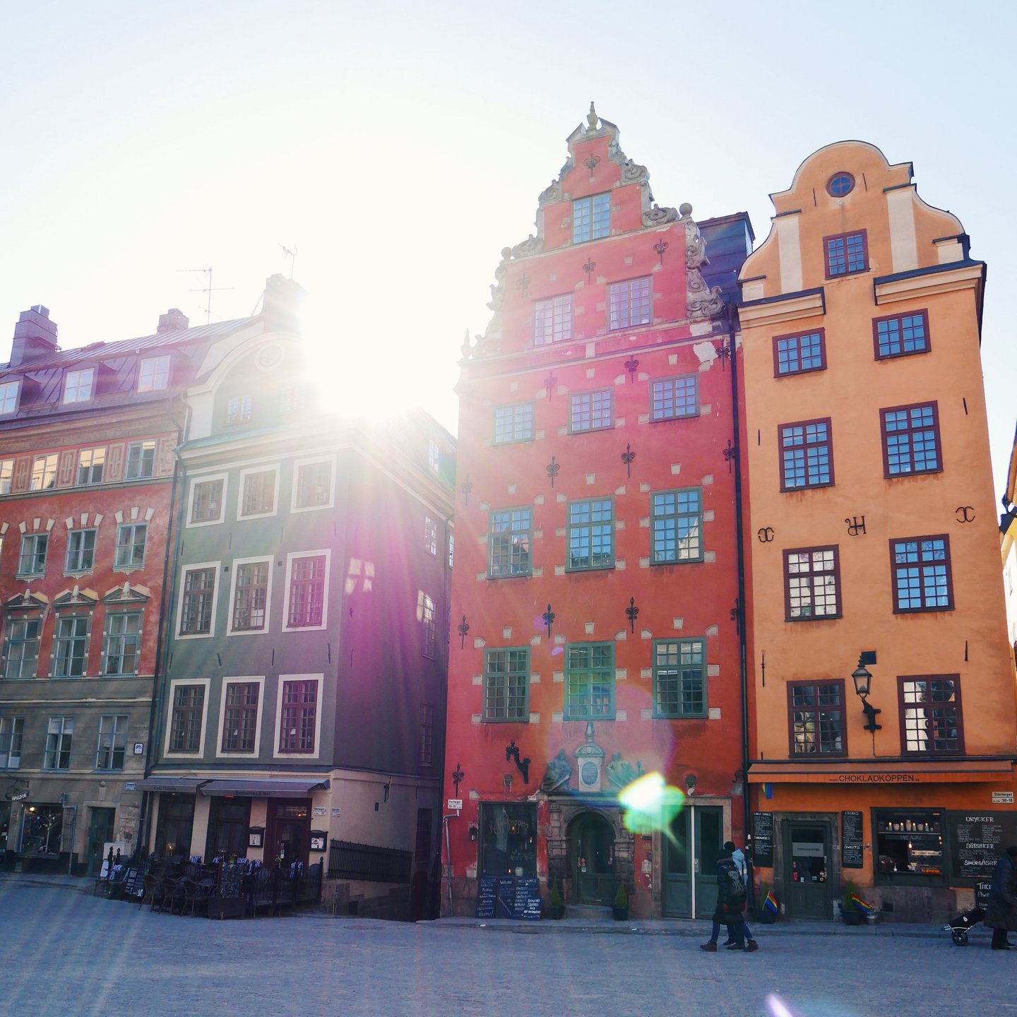 Balkonginglasning i Gamla stan