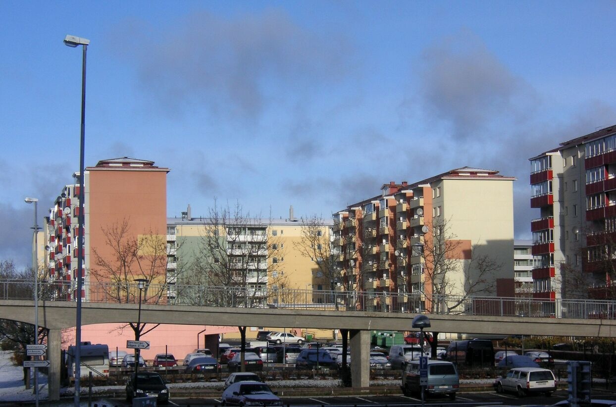 Balkonginglasning i Hallunda