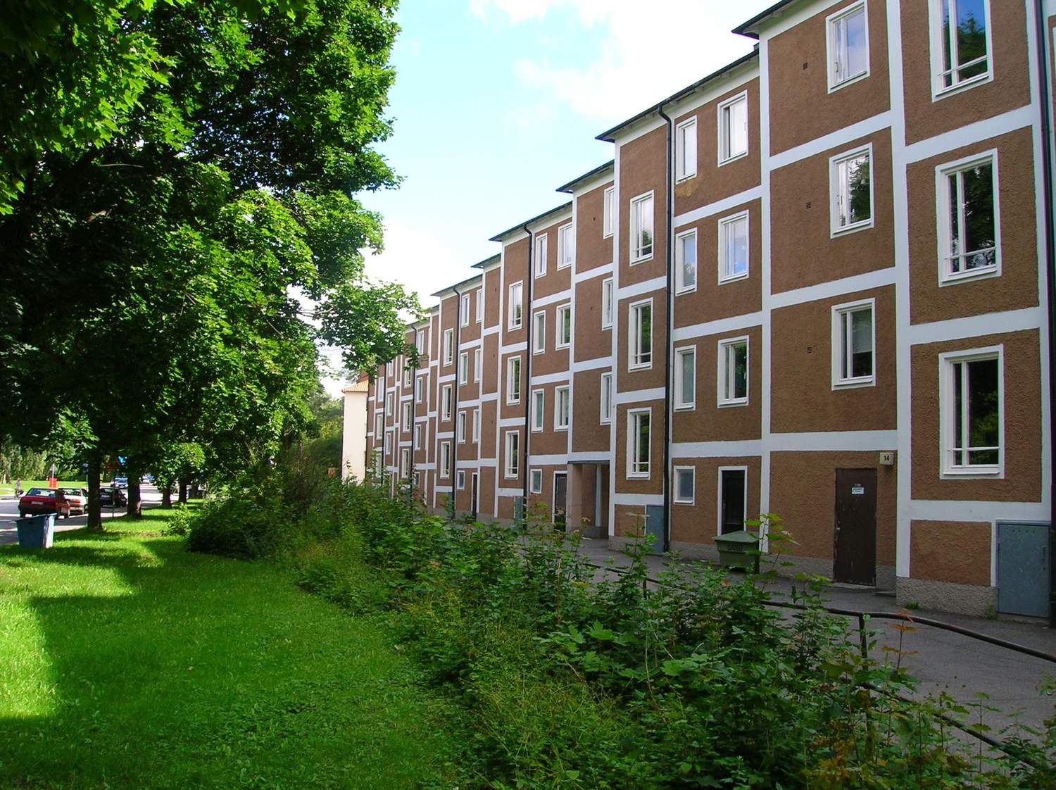 Balkonginglasning i Hökarängen