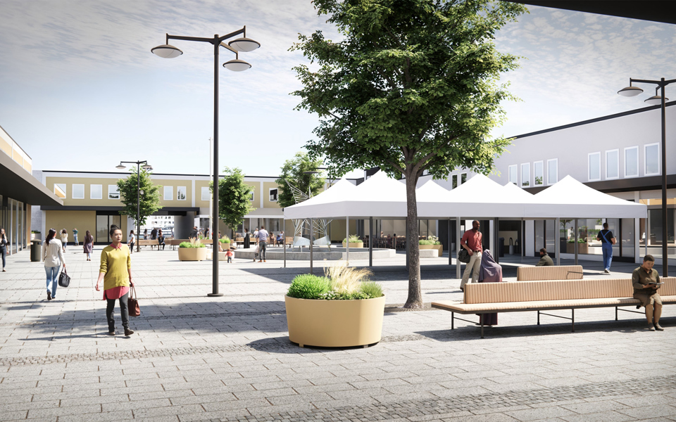 Balkonginglasning i Rinkeby