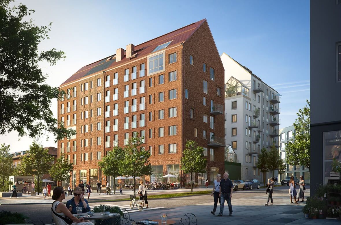 Balkonginglasning i Roslags Näsby