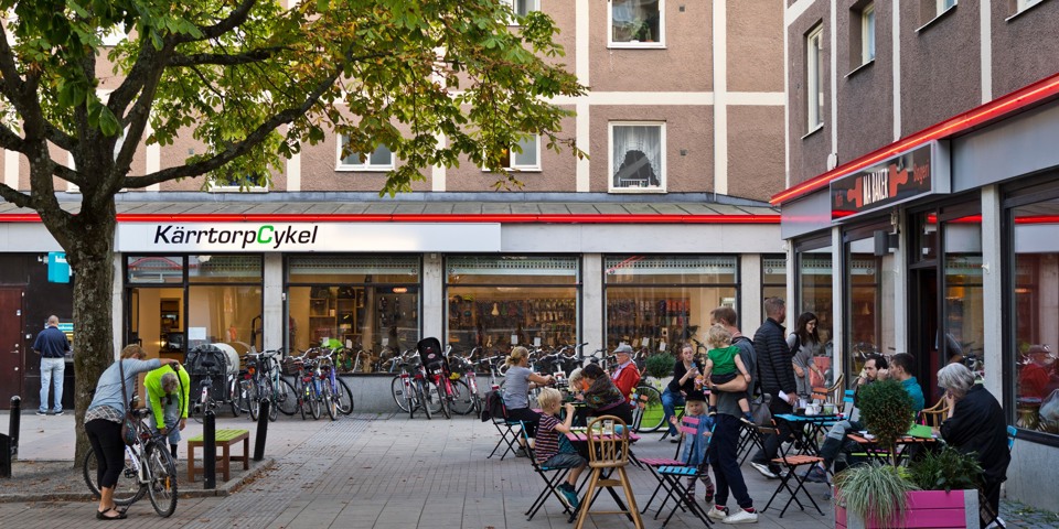 Balkonginglasning i Skarpnäck