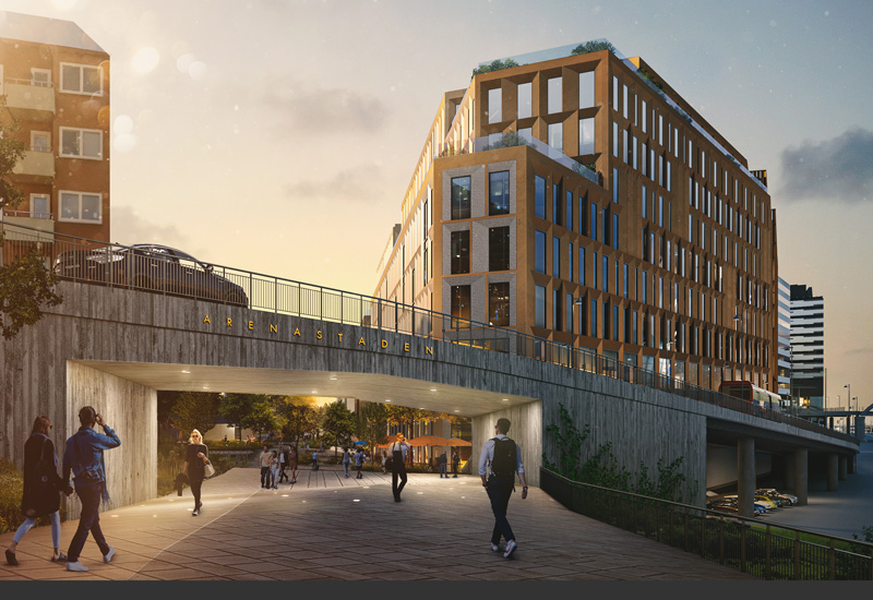 Balkonginglasning i Solna