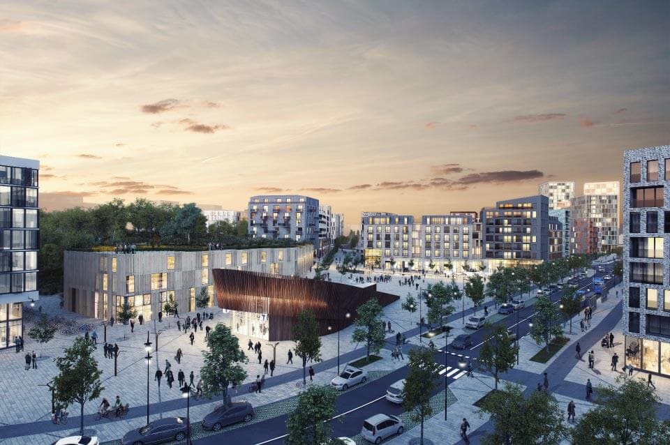 Balkonginglasning i Barkarby
