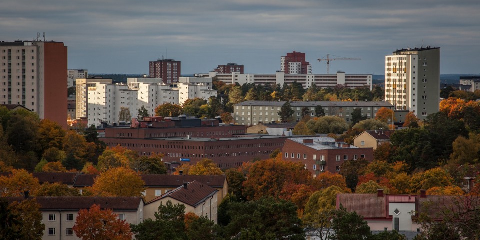 Balkonginglasning i Hässelby