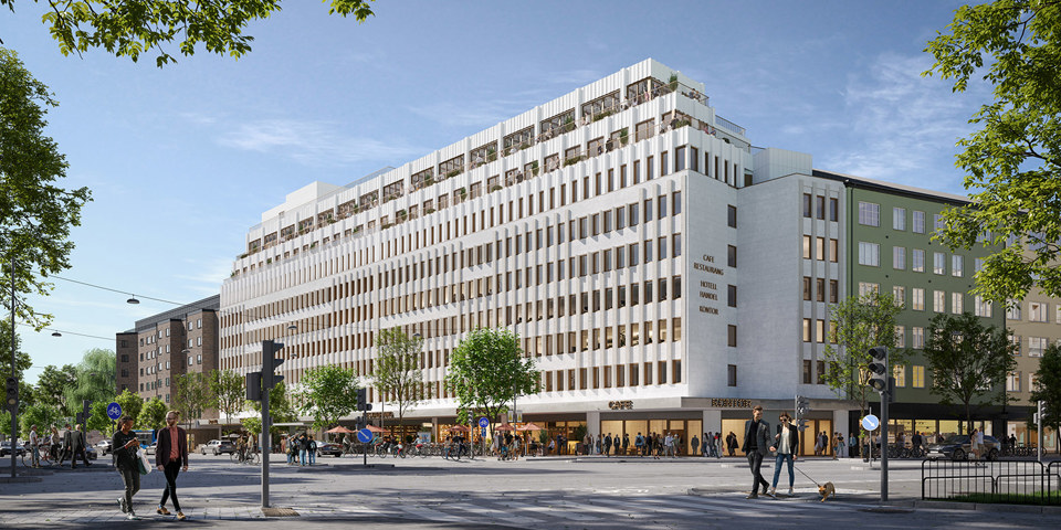 Balkonginglasning i Fridhemsplan