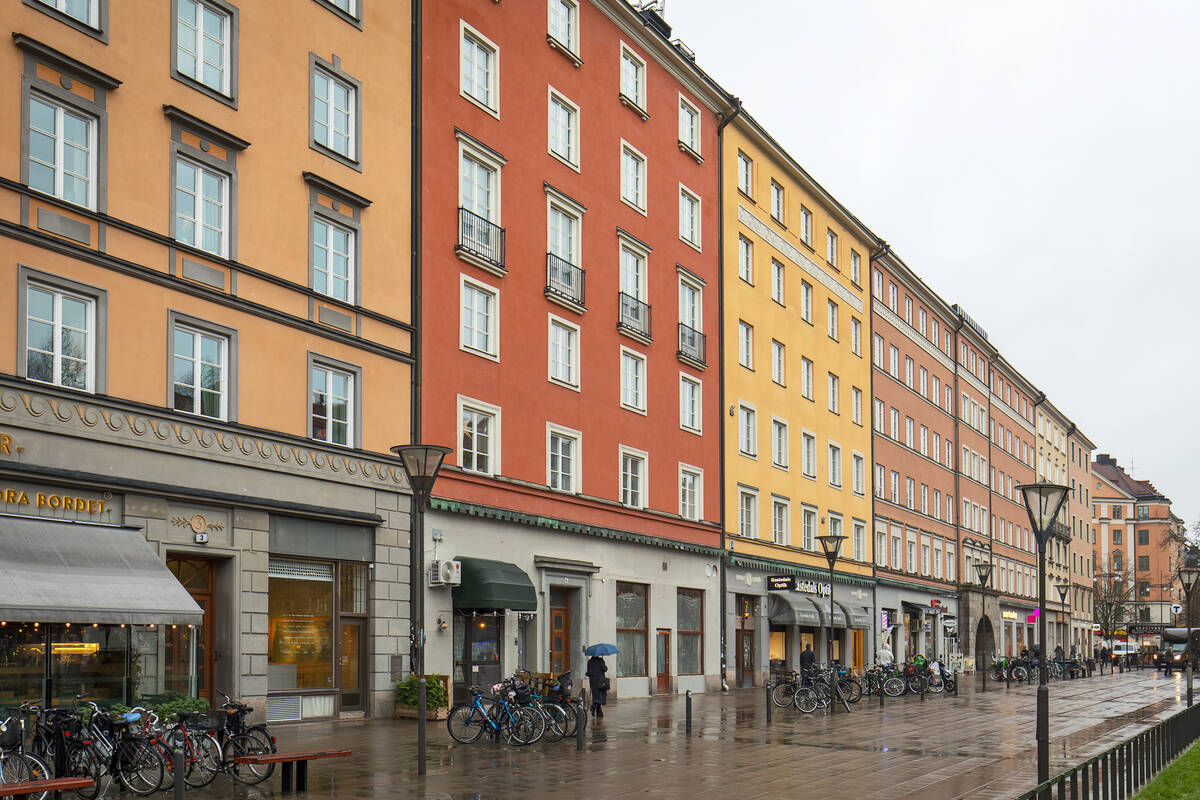 Balkonginglasning i Sankt Eriksplan