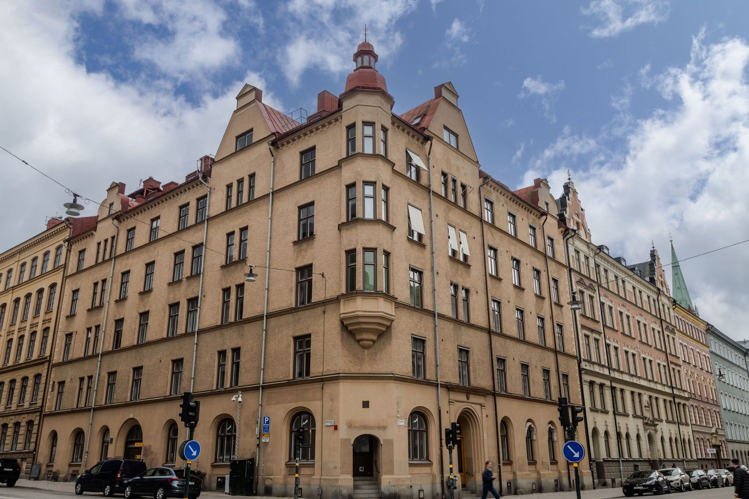 Balkonginglasning i Rådmansgatan