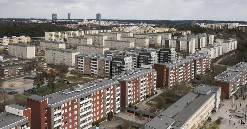 Balkonginglasning i Tensta 2