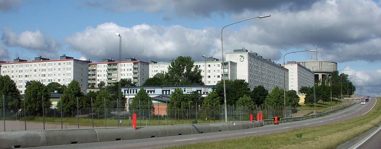 Balkonginglasning i Tensta